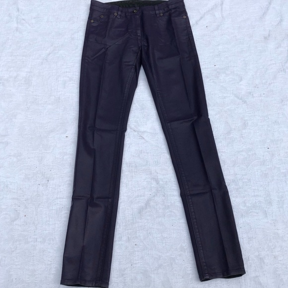 Purple Pleather Waxy Jeans**US 6 - Picture 2 of 7